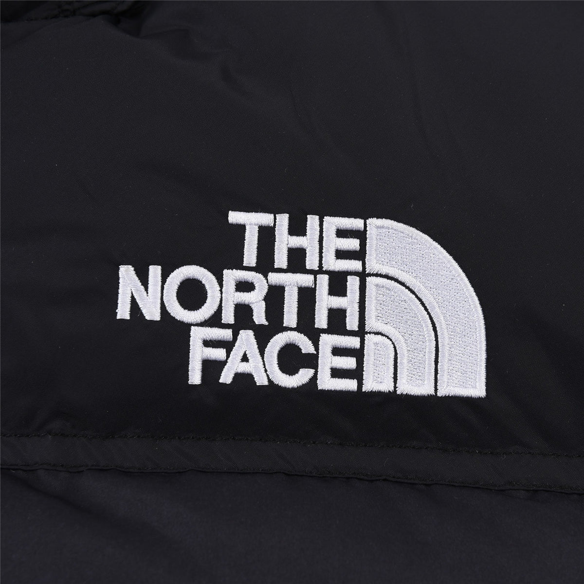 The North Face Black White Cloud Print Puffer Jacket