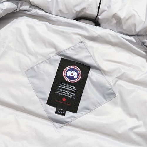 Canada Goose White Packable Quilted Puffer Vest