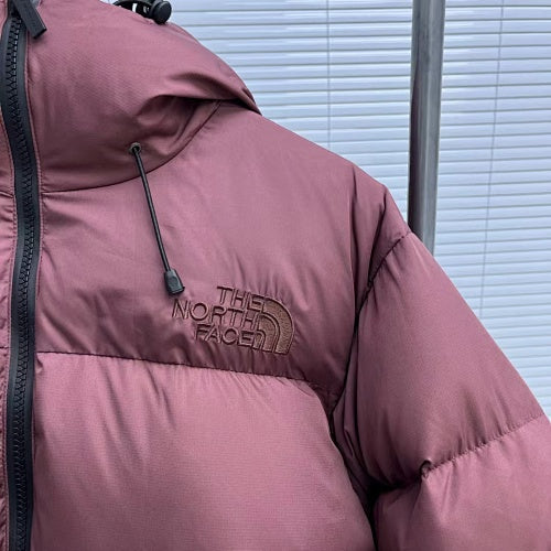 The North Face Mauve Purple Hooded Quilted Puffer Jacket