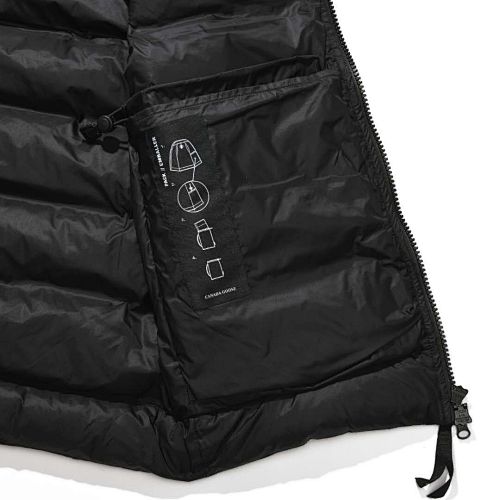 Canada Goose Black Packable Quilted Puffer Vest