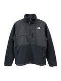 The North Face Black Mixed-Panel Stand Collar Fleece Jacket