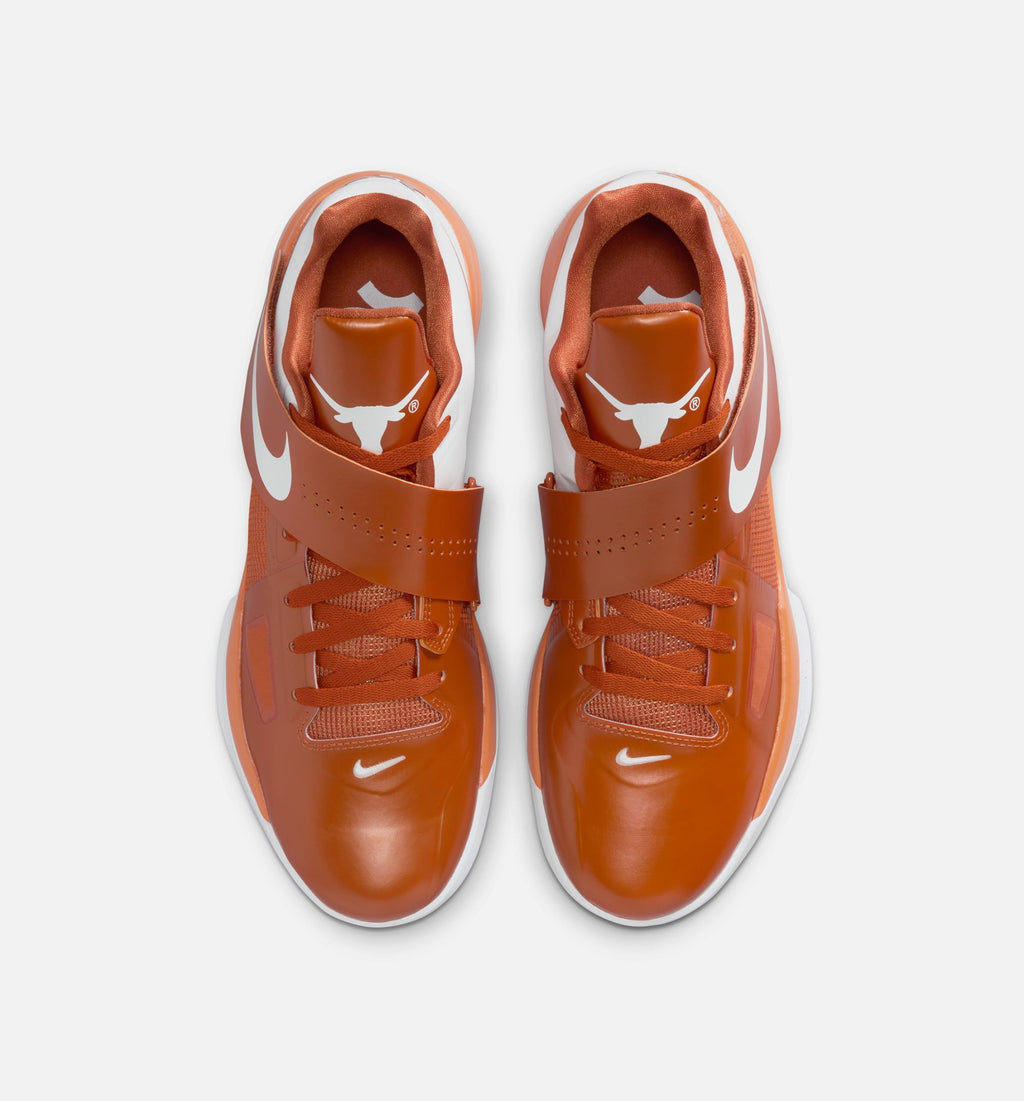 Zoom KD 4 Texas Longhorns Men's Lifestyle Shoes - Desert Orange/White