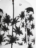 PUMA palm-print zip-fastening sweater