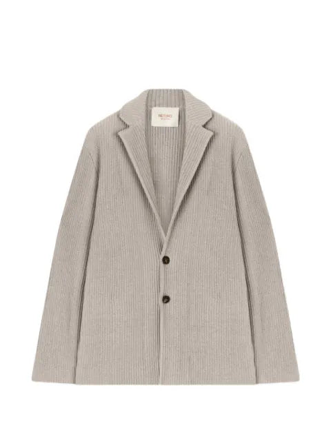 RETORI ribbed-knit blazer