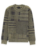 PS Paul Smith patchwork cotton-blend sweater