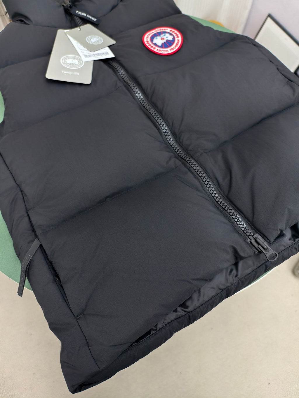 Canada Goose Black Quilted Puffer Vest