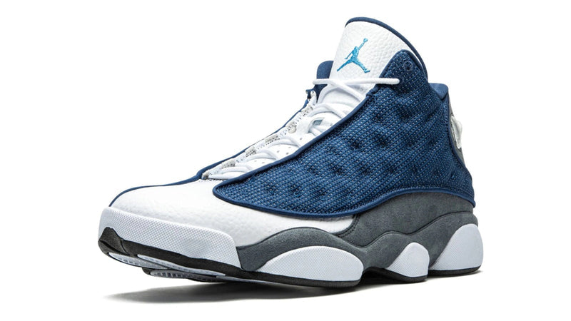 Air Jordan 13 Retro 'Flint' 2020 – Flint Grey & University Blue AJ13 with Holographic Eye & Paw Print Outsole