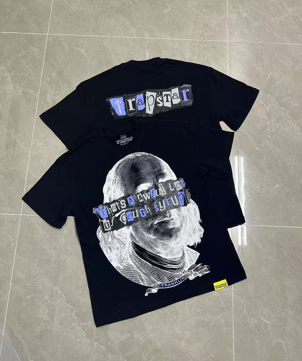 THAT'S A AWFUL LOT OF COUGH SYRUP Portrait Graphic T-Shirt