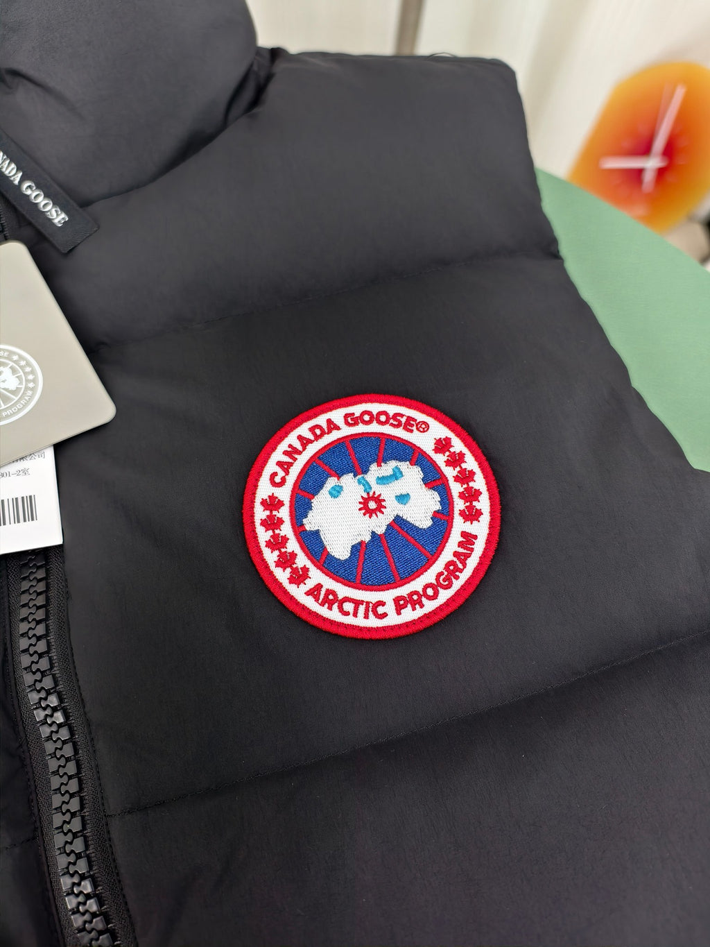 Canada Goose Black Quilted Puffer Vest