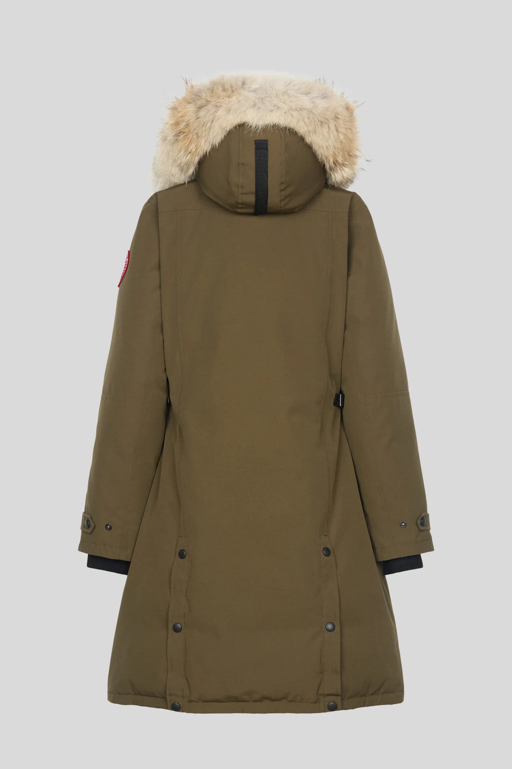 Canada Goose Olive Green Longline Hooded Parka