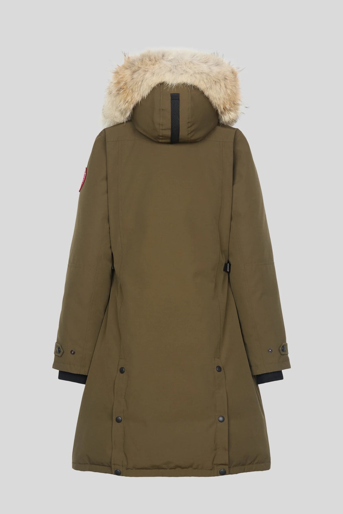 Canada Goose Olive Green Longline Hooded Parka